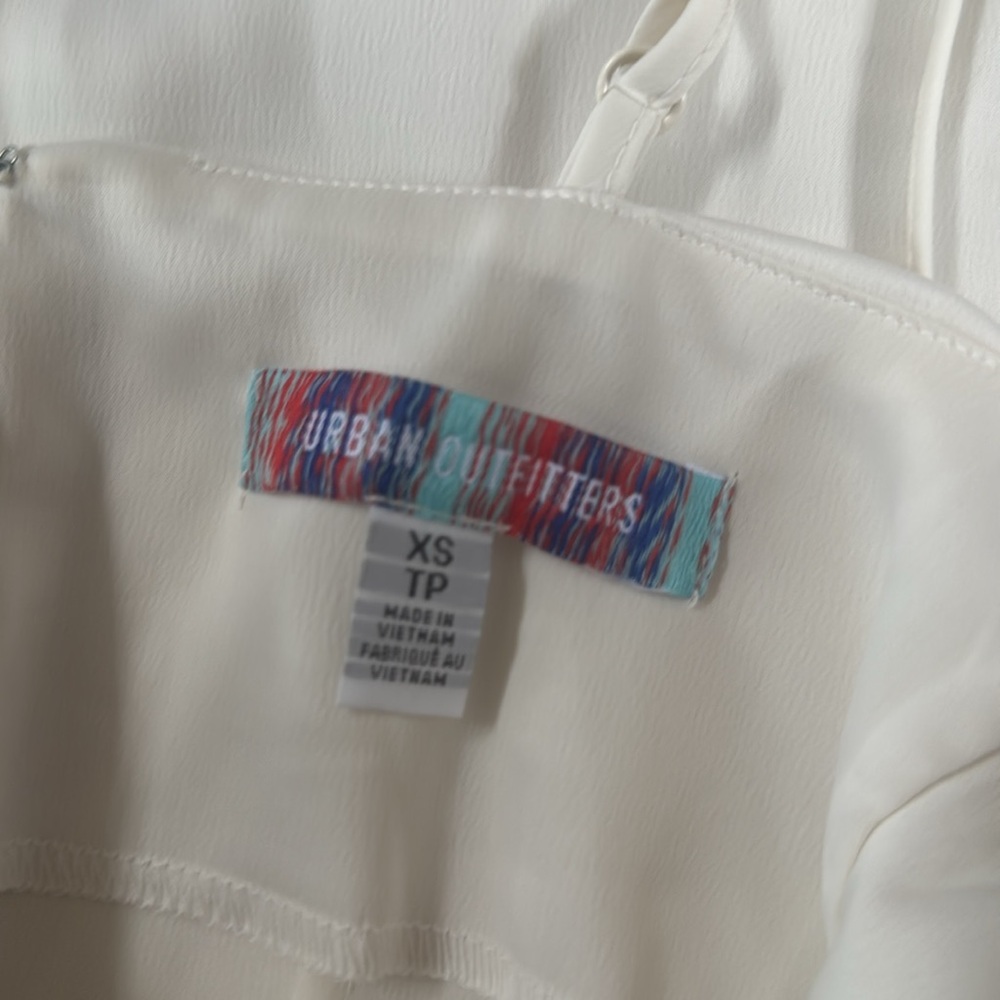 Urban Outfitters Cream Slip Dress Size XS - Picture 8 of 9